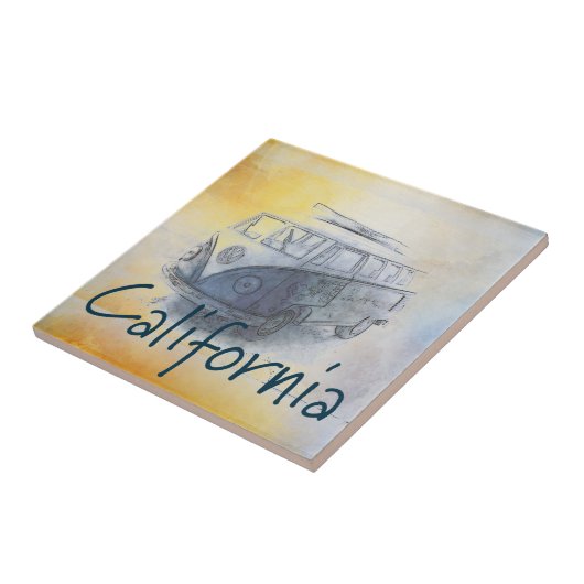 Californië Tegeltje (Zijkant)