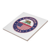 Californië Tegeltje (Zijkant)
