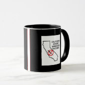 Californië tegen mok van verplichte vaccins (Voorkant rechts)