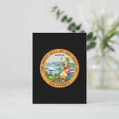 Californië-teken Briefkaart (Staand voorkant)