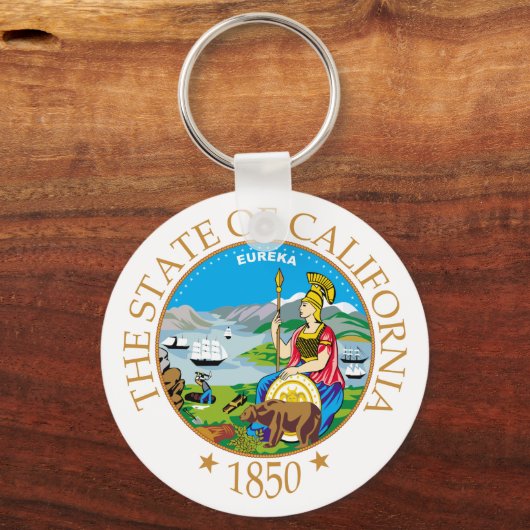 Californië-teken Sleutelhanger (Voorkant)