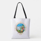 Californië-teken Tote Bag (Achterkant)