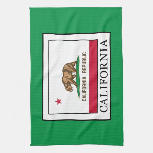 Californië Theedoek (Verticaal)