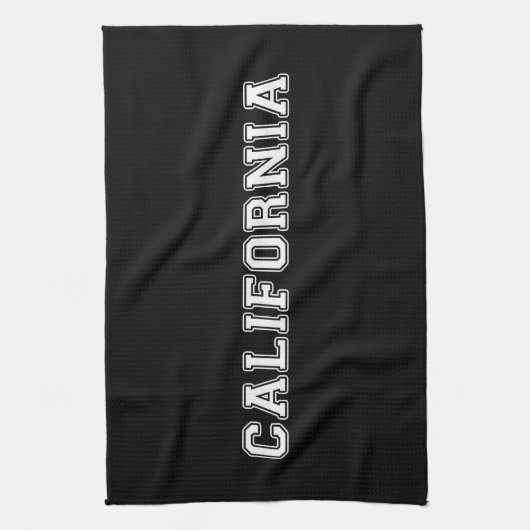 Californië Theedoek (Verticaal)