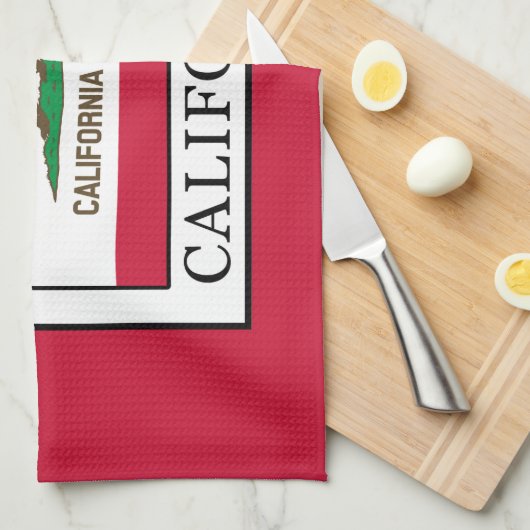 Californië Theedoek (Quarter Fold)