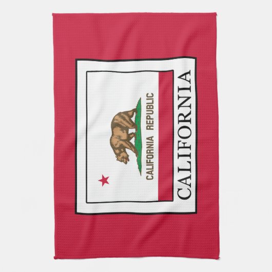 Californië Theedoek (Verticaal)