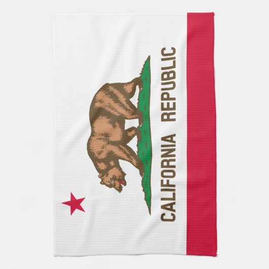 Californië Theedoek (Verticaal)