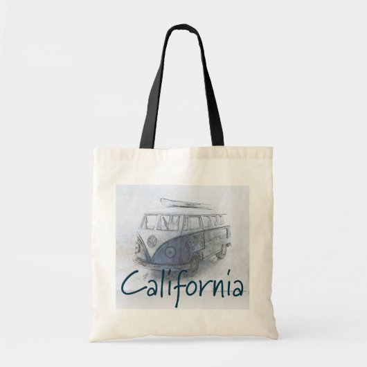 Californië Tote Bag (Voorkant)