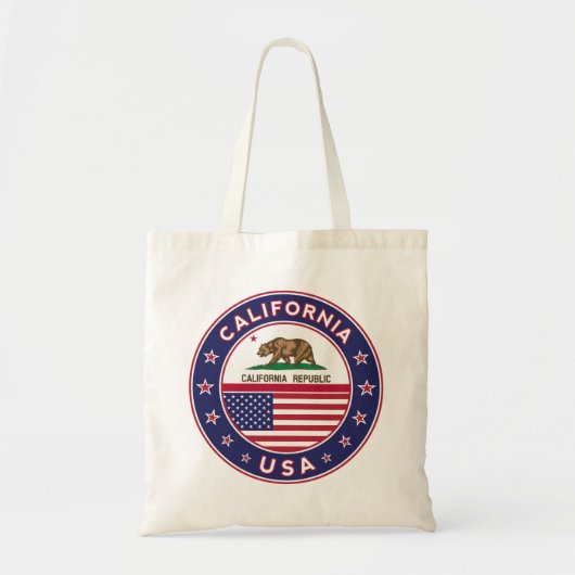 Californië Tote Bag (Voorkant)