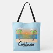 Californië Tote Bag (Achterkant)