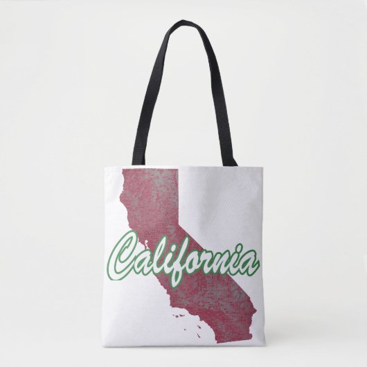 Californië Tote Bag (Voorkant)