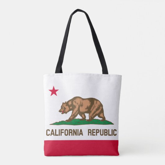 Californië Tote Bag (Achterkant)