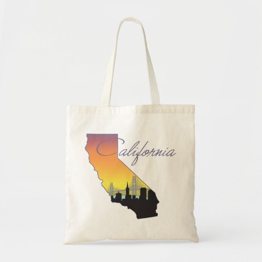 Californië Tote Bag (Voorkant)