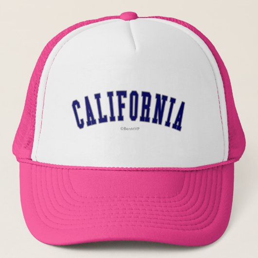Californië Trucker Pet (Voorkant)