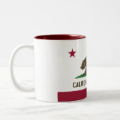 Californië Tweekleurige Koffiemok (Links)