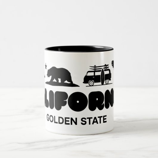 Californië Tweekleurige Koffiemok (Center)
