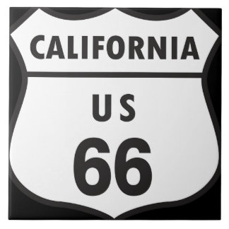 Californië US 66 Keramische Tegels Tegeltje