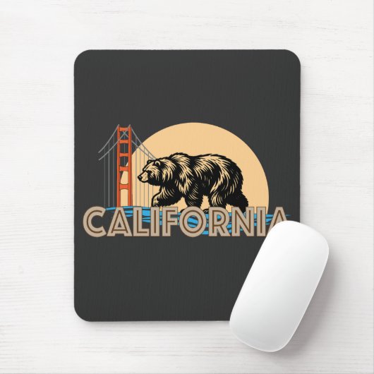 Californië Verenigde Staten van Amerika Muismat (Met muis)