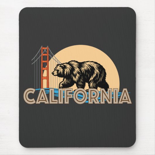 Californië Verenigde Staten van Amerika Muismat (Voorkant)