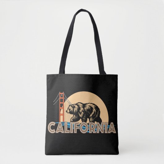 Californië Verenigde Staten van Amerika Tote Bag (Voorkant)