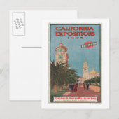 Californië verklaart Poster #1 Briefkaart (Voorkant / Achterkant)