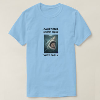 CALIFORNIË VERWERPT TRUMP T-SHIRT