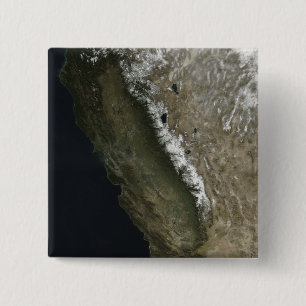 Californië Vierkante Button 5,1 Cm