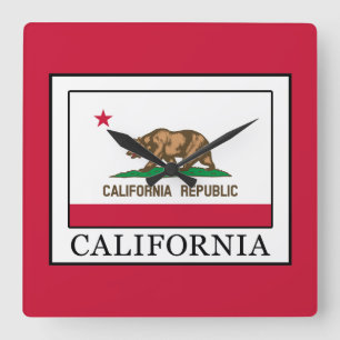 Californië Vierkante Klok