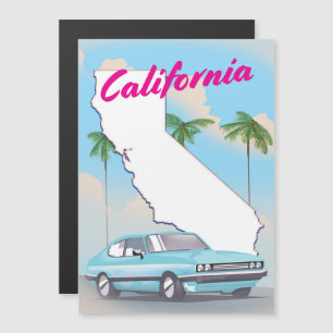 Californië Vintage stijl Vakantieposter
