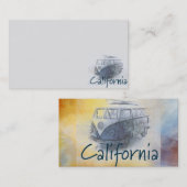 Californië Visitekaartje (Voorkant / Achterkant)