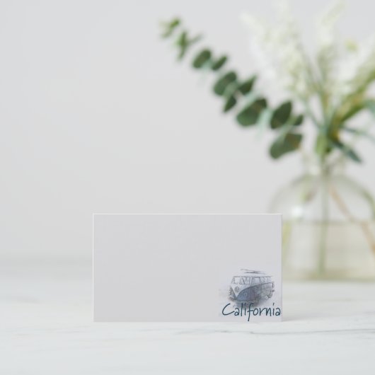 Californië Visitekaartje (Staand voorkant)