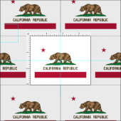 Californië vlag aangepaste stof DIY textiel (Delen)