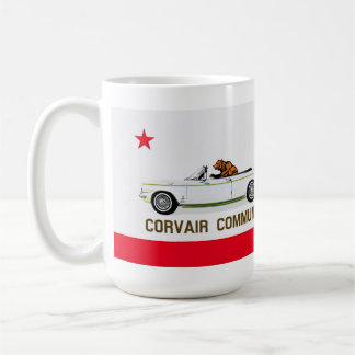 Californië vlag Corvair cabriolet hoodie Koffiemok