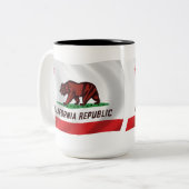 Californië Vlag Mok (Voorkant links)