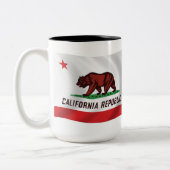 Californië Vlag Mok (Links)