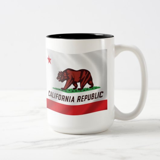 Californië Vlag Mok (Rechts)