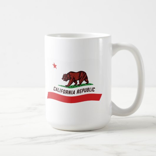 Californië Vlag Mok (Rechts)