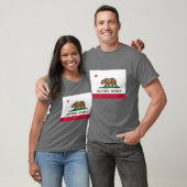 Californië vlag Oversized 2 T-shirt (Unisex)