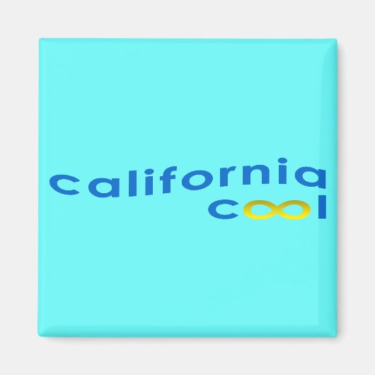Californië - voor altijd - koel magneet (Voorkant)
