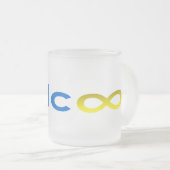 Californië - voor altijd - koel matglas koffiemok (Voorkant rechts)