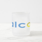 Californië - voor altijd - koel matglas koffiemok (Center)