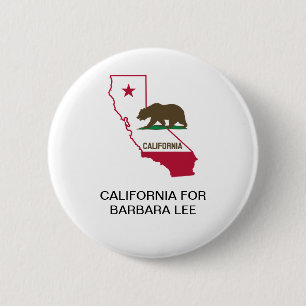 CALIFORNIË voor Barbara Lee SENATE Button
