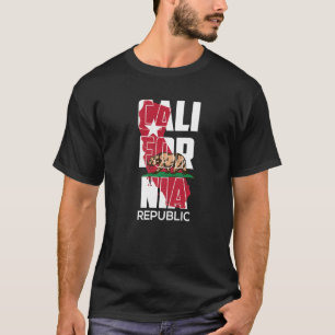 Californië VS-Beer Retro F T-shirt