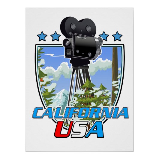 Californië VS Perfect Poster (Voorkant)