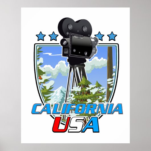 Californië VS Poster (Voorkant)