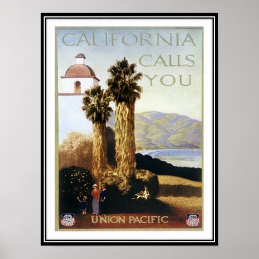  Californië, VS - Poster (Voorkant)