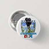 Californië VS Ronde Button 3,2 Cm (Voorkant /achterkant)