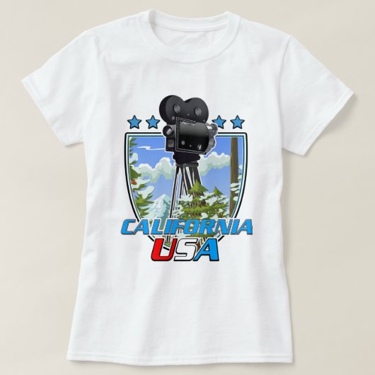 Californië VS T-shirt (Design voorkant)