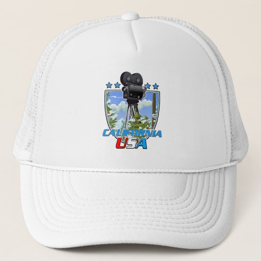 Californië VS Trucker Pet (Voorkant)