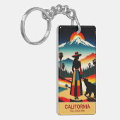 Californië: Waar zonneschijn woont Sleutelhanger (Voorkant Links)